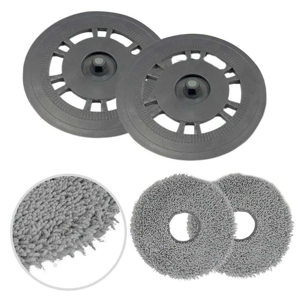 Plastic Mop Bracket and Microfiber Pads for Dreame Mova E40 Ultra (2021–2023)