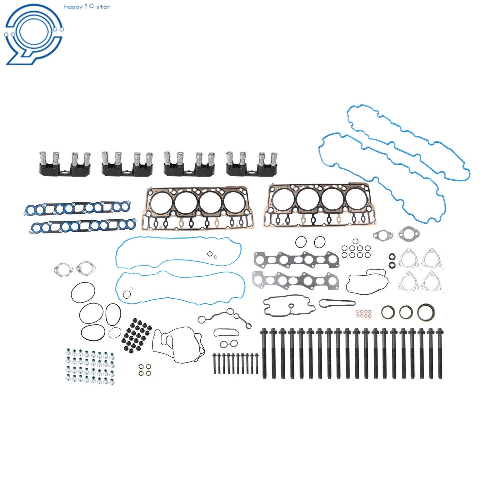 Head Gasket Set with Bolts and Lifters for Ford Powerstroke 6.4L (2008–2010)