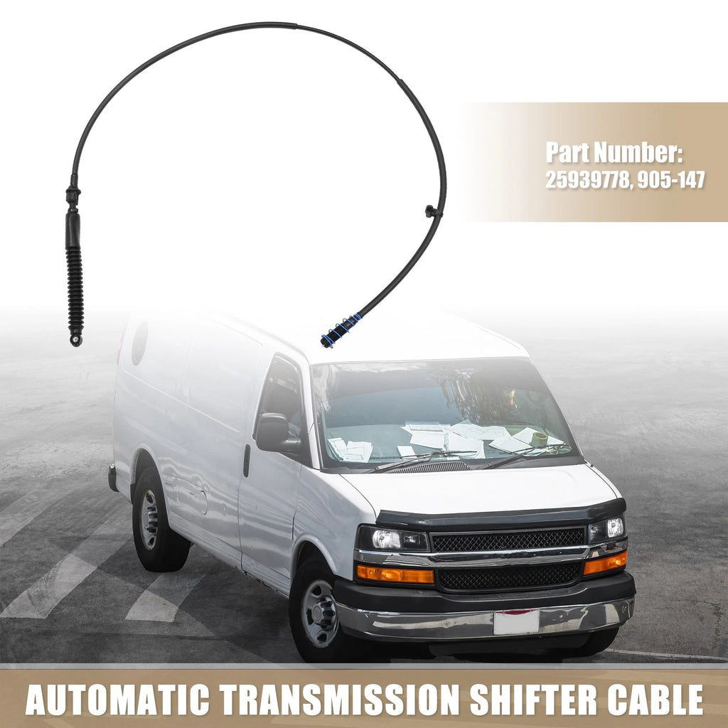 Set of 1 Gear Shift Cable for Chevrolet Express 1500 2500 3500 (2003–2009)