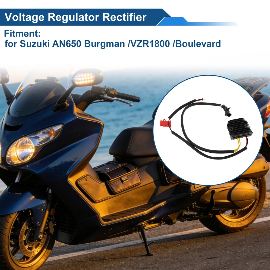 Voltage Regulator Rectifier for Suzuki AN650 Burgman / VZR1800 Boulevard (2003–2023)