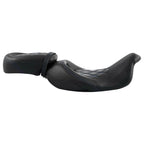 Rider Passenger Seat & Backrest Pad for Harley Touring Electra Glide (2014–2023)