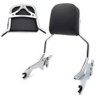 Chrome Passenger Sissy Bar Backrest for Harley Softail FXFB (2018–2023)