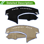 Dashboard Dash Cover Mat for Mazda Axela (2009–2013) Black Blue