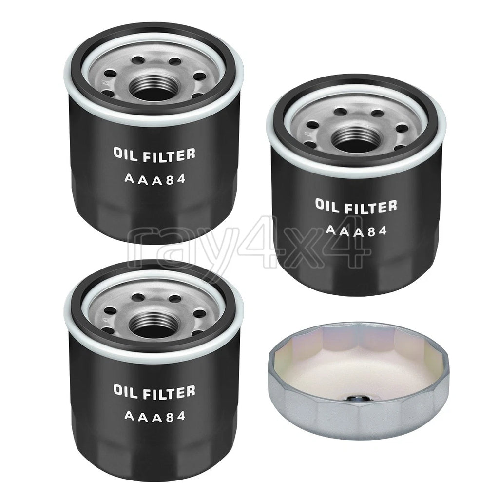 3 Oil Filter Wrench for Kawasaki Engines (49065-7010, John Deere AM101001, AM107423)