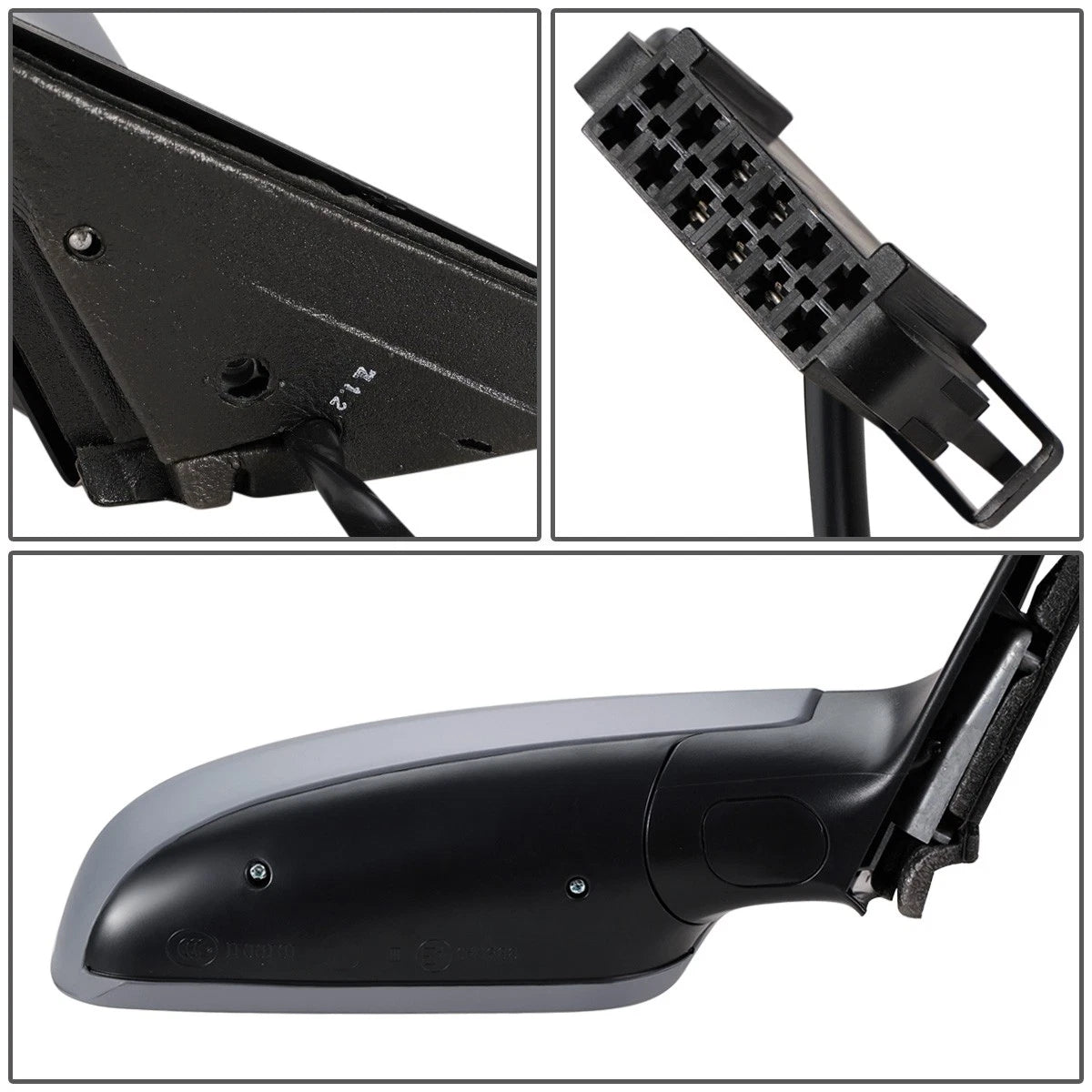 Powered Heated Side Door Mirror for Volkswagen Passat (1998–2005) VW1321116