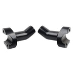 3.5" Pullback Handlebar Risers Black for Harley Dyna Softail Road King