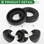 Set of 5 Oil Seal Rotary Shaft Seal NBR Rubber 17x35x7mm