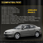 Coilover Struts for Mazda 3 (2004–2013) Adjustable Height Suspension Kits