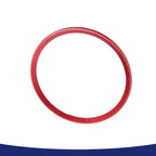 Red Steering Wheel Decal Sticker Cover Trim for Audi Q3 Q5 A5 (2012–2016)