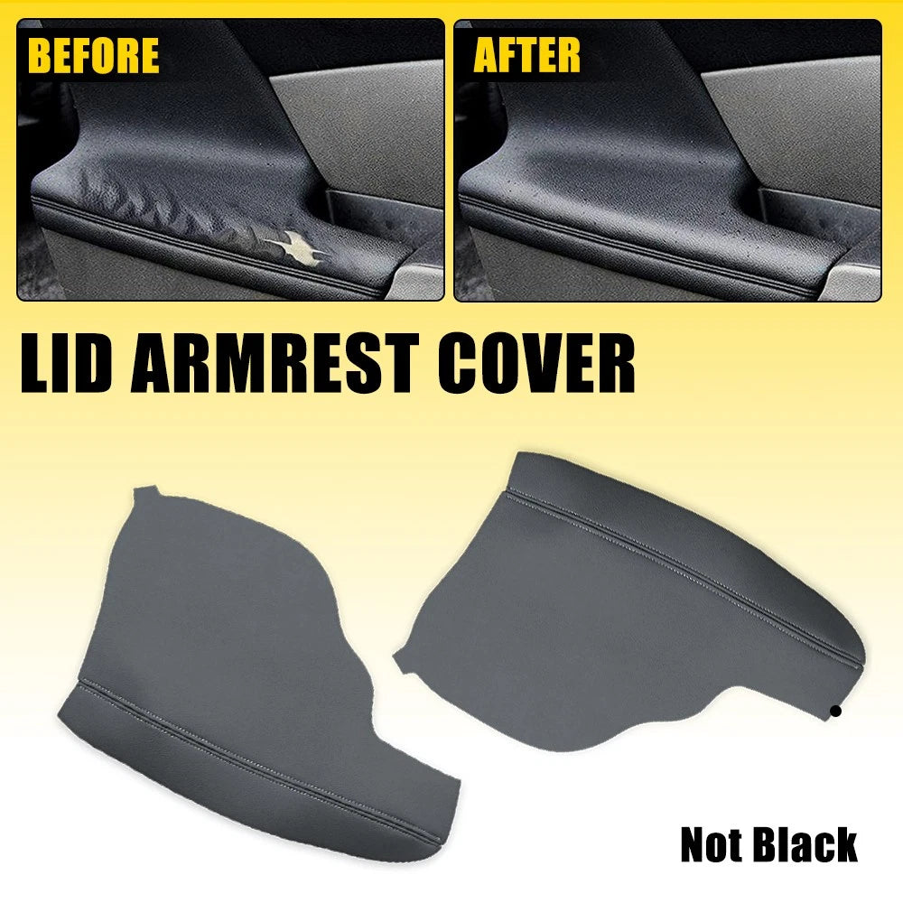 Pair of Door Panels Armrest Vinyl Cover Trim for Honda Odyssey (2011–2017)
