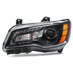 HID Xenon Headlight for Chrysler 300 (2012–2014) Driver Left Side AFS Black