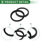 Set of 5 Oil Seal Rotary Shaft Seal NBR Rubber 50x58x5mm