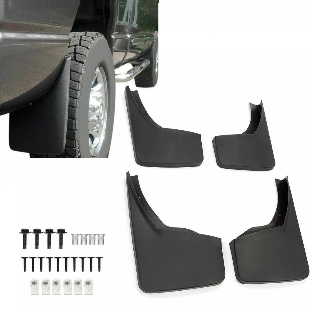 Mud Flaps for GMC Sierra 1500 2500 3500 HD (2014–2018) - Splash Guards Set