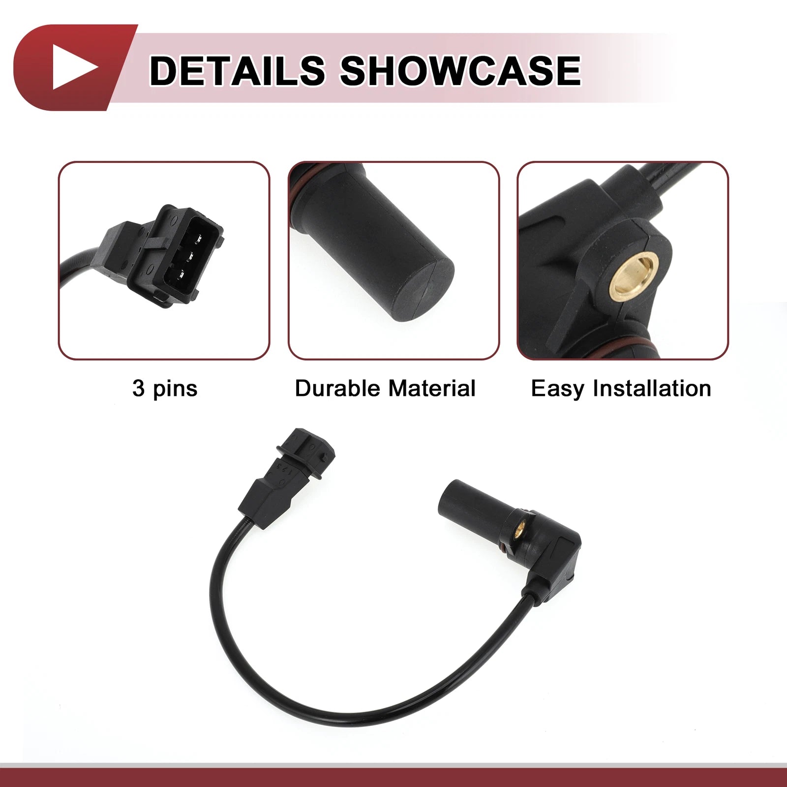 Crankshaft Position Sensor for Chevrolet Spark (2005–2010) No. 24515930