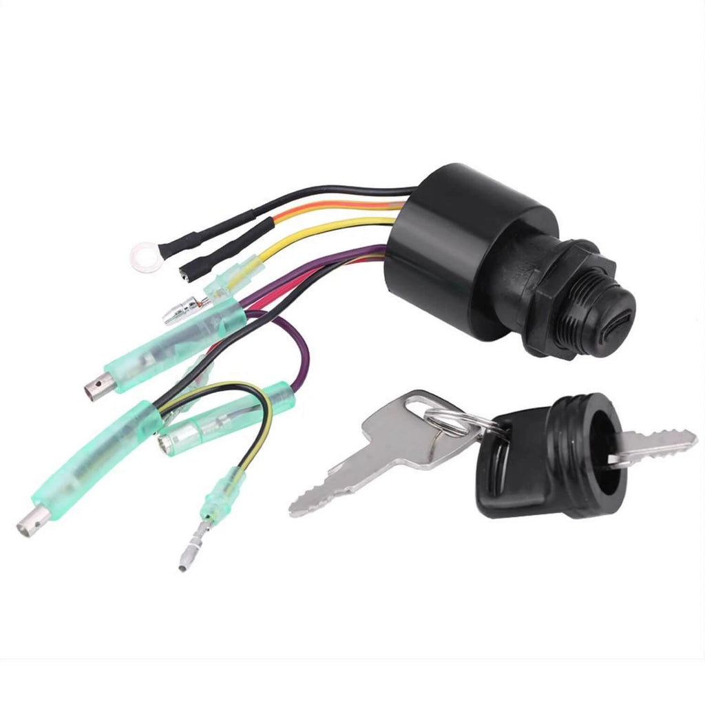 Ignition Key Switch for Mercury Outboard Control Box (87-17009A)