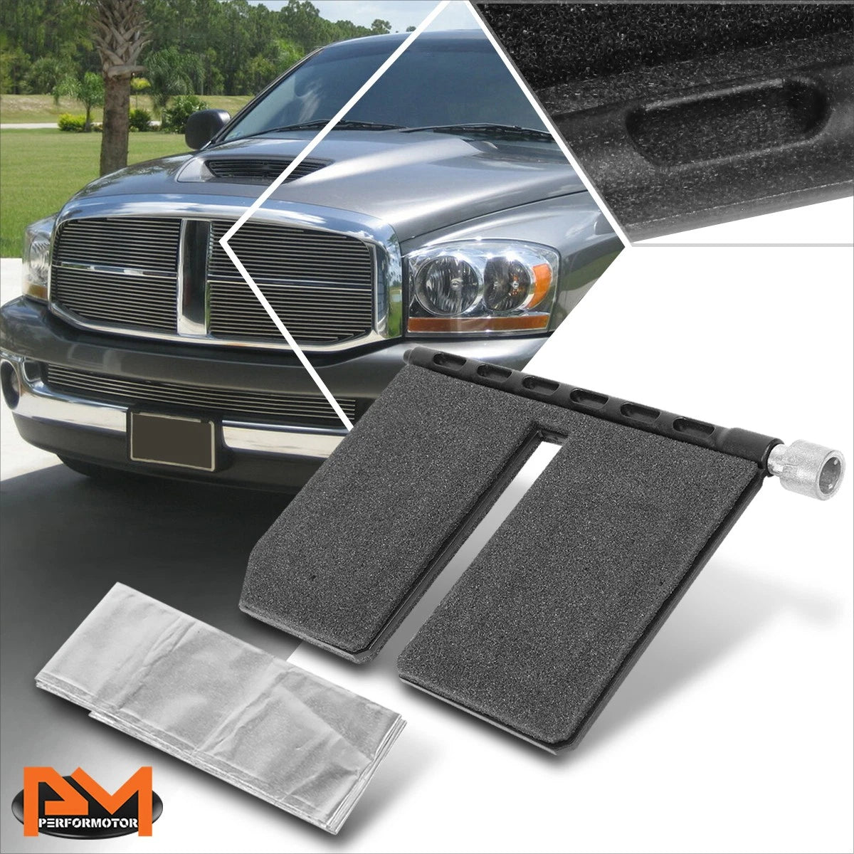Right Side Manual Adjust Glass Mirror for Ford F150/Mark LT (2004–2014)