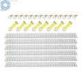 E Track Tie Down Rail Kit for Trucks Vans Trailers (28 Pack)