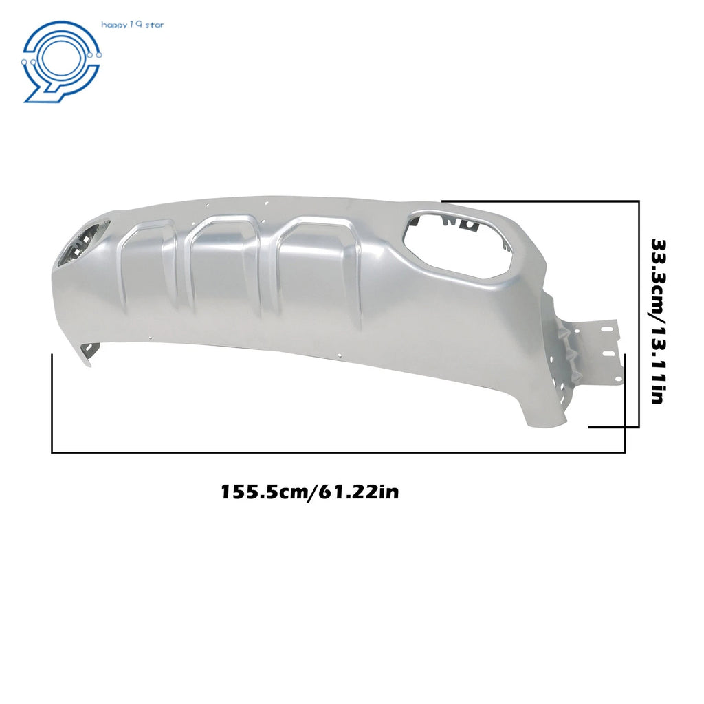 Front Bumper Face Bar for Ram 1500 Rebel (2019-2024) Silver