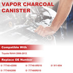 Vapor Charcoal Canister for Toyota RAV4 (2006–2012) 7774042090 911-654