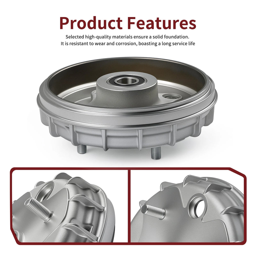 Front Brake Drum for Honda Rancher 350 TRX350TE TRX350TM (2000-2006)