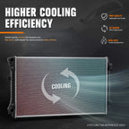 Cooling Radiator DPI-13517 for VW Golf 2.0L Diesel (2015–2019)