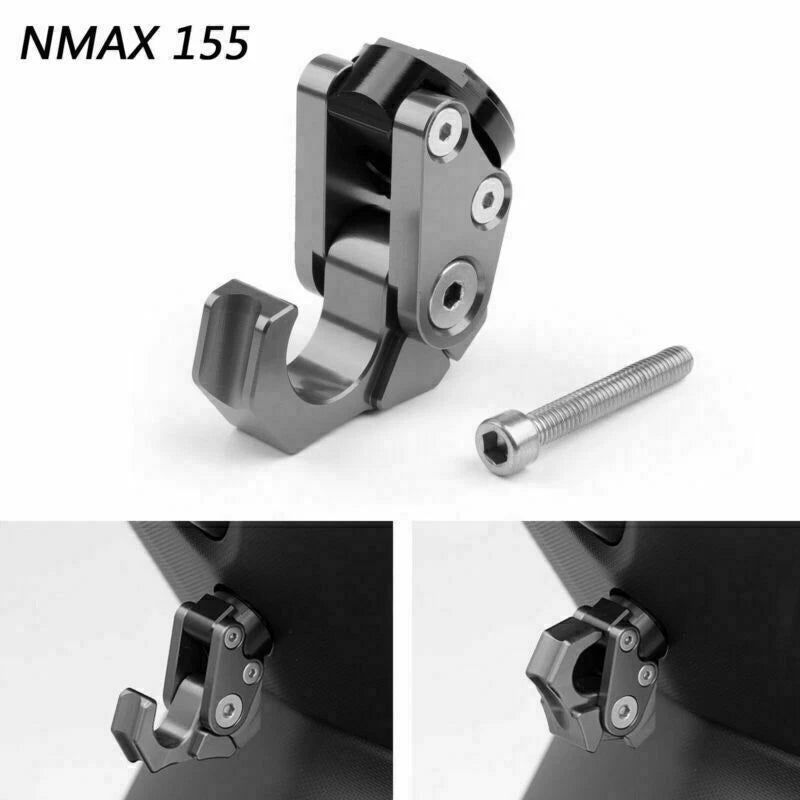 Carry Helmet Bottle Hanger Holder Hooks for Yamaha NMAX 155 (2015–2023)