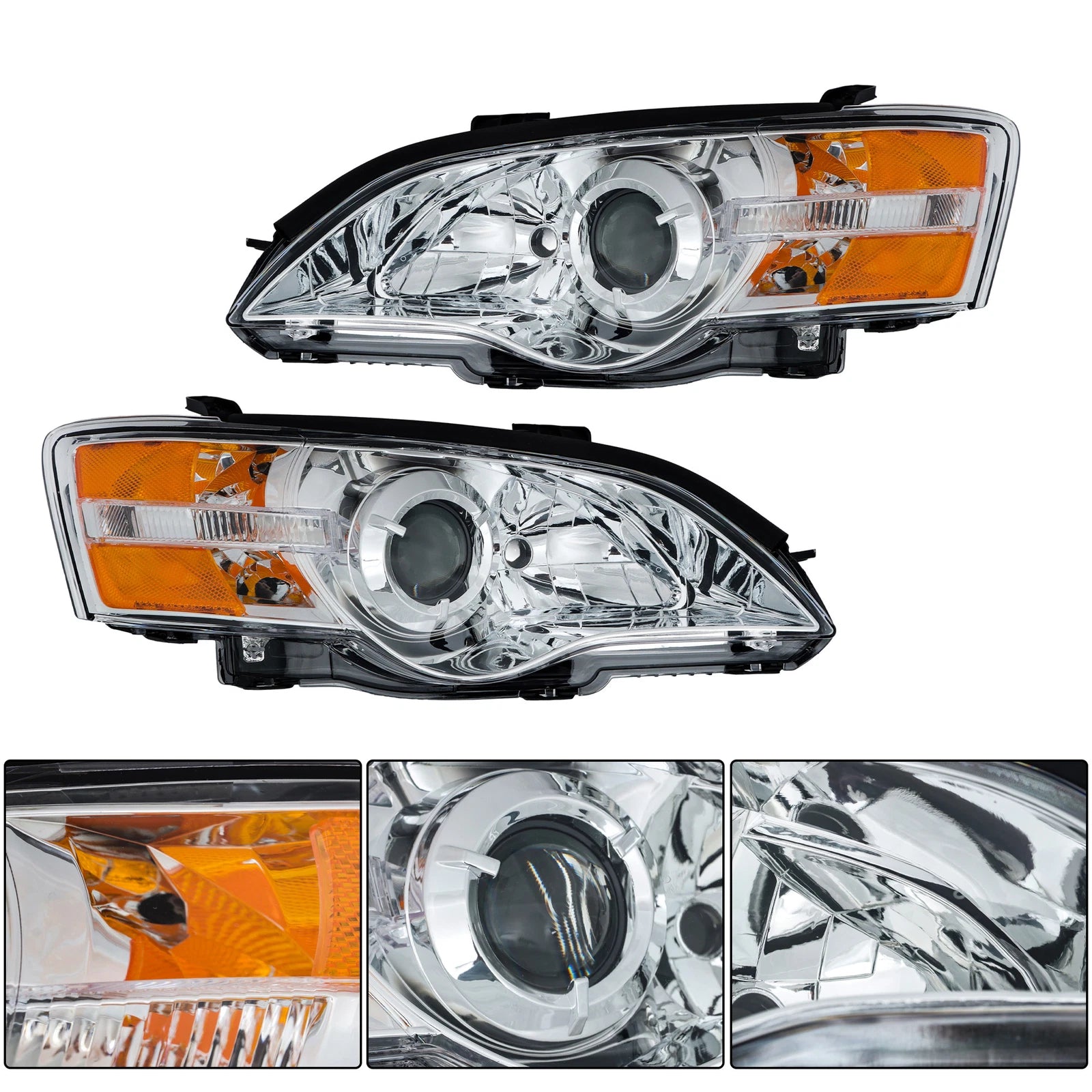 Headlight Set for Subaru Legacy Outback (2006â2007) Halogen