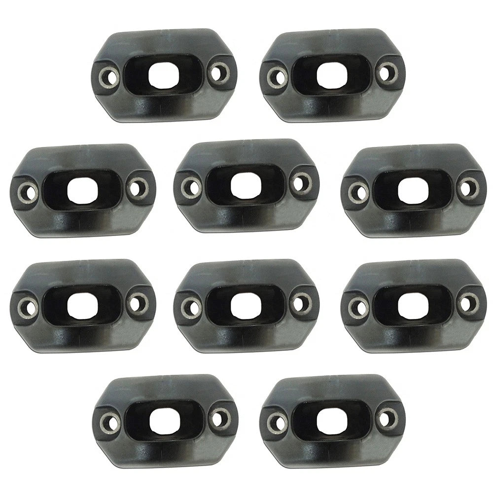 Set of 10 Grain Head Auger Finger Guides for John Deere Combines (H168206)