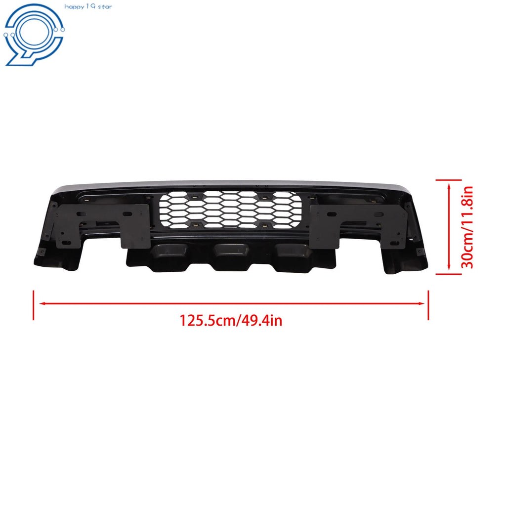 Textured Black Steel Bumper with LED for Ford F150 (2015-2017)