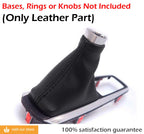 Automatic Shift Boot Cover for Acura TLX (2015–2020) Black Synthetic Leather