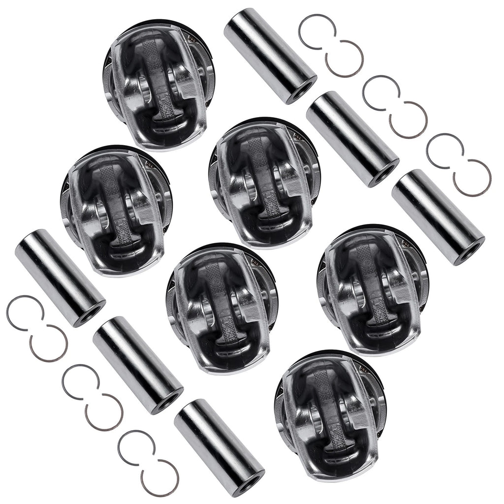 6Pc Pistons Kit for Jeep Ram 1500 3.6L V6 (2011–2018)