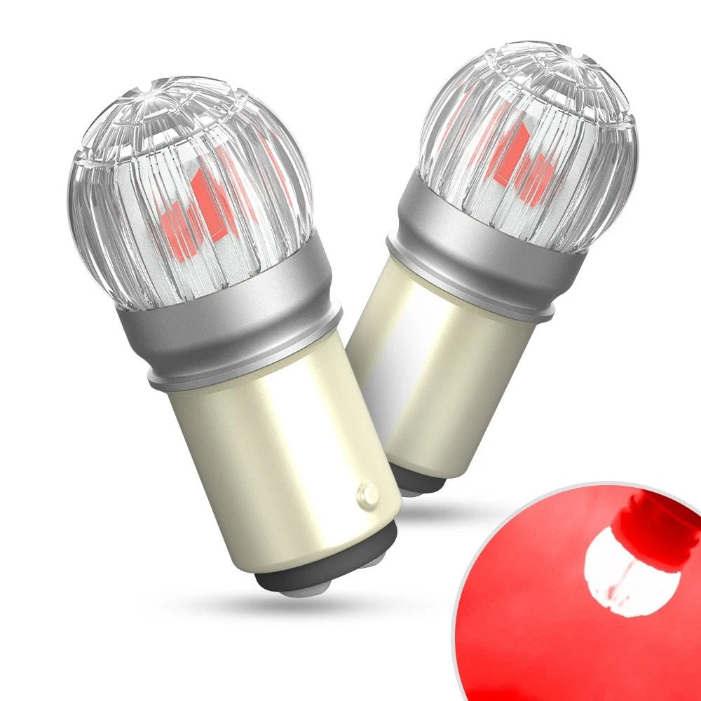 2X 1157 LED Brake Tail Stop Light Bulbs for