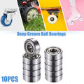 10pcs 605ZZ Deep Groove Ball Bearings for Various Models (5x14x5mm)