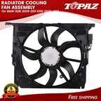 Radiator Cooling Fan Assembly for BMW 528i 530i (2009–2013)
