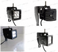 2X Cree LED Fog Lamps with Mounting Brackets for Ford F250 F350 F450 (1999–2016)