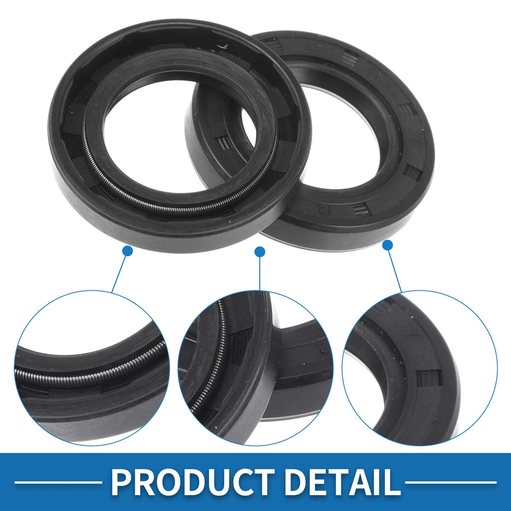 Set of 5 Oil Seal Rotary Shaft Seal Nitrile Rubber 25x41.25x7mm