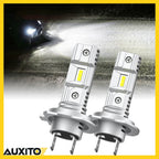 H7 LED Headlight Fog Bulbs Kit for Various Vehicles (6000K White)