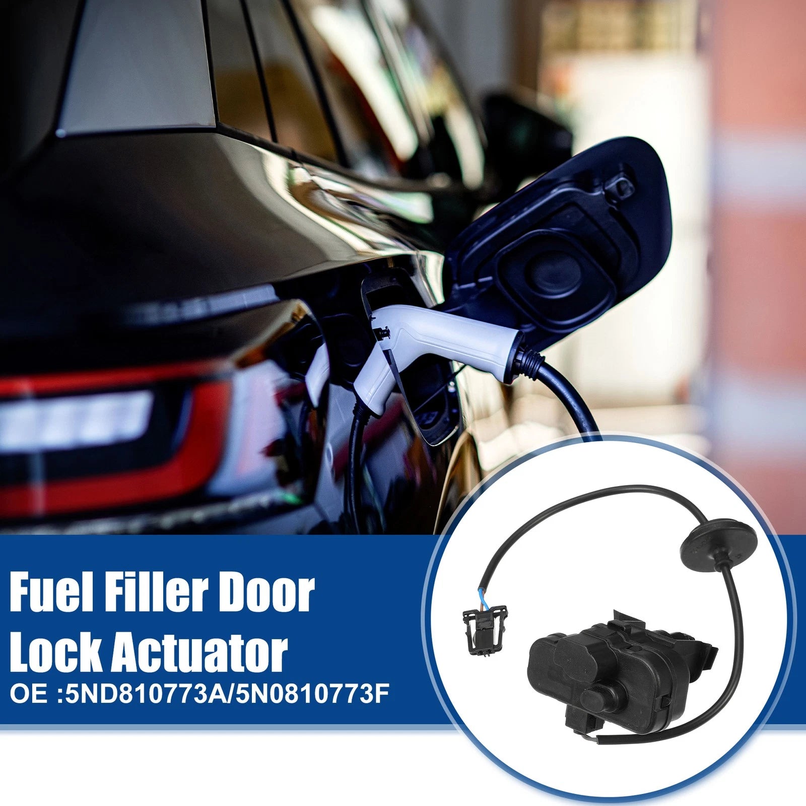 Fuel Door Lock Latch Actuator for VW Jetta (2009–2014) No. 5ND810773A