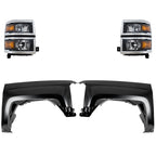 Fender Kit for Chevrolet Silverado 1500 (2014–2015) Primed Front Left & Right