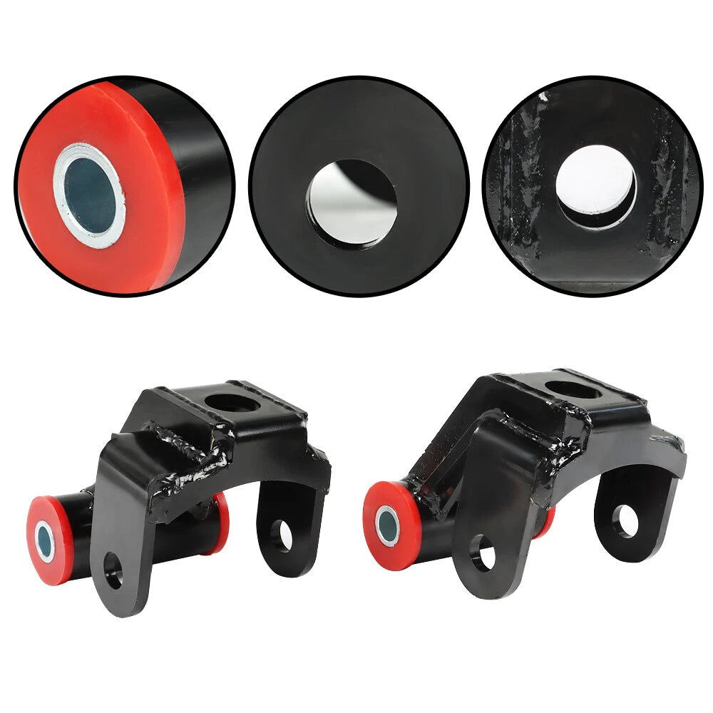 2" Drop Lowering Shackles for Dodge Ram 2500 3500 (2003–2013)