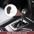 Set of 1 Gear Shift Knob Cover for Hyundai Accent (2018–2022) Black Beige