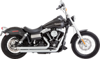 Vance & Hines Big Shots Chrome Exhaust for Harley Dyna Softail (2010–2017)