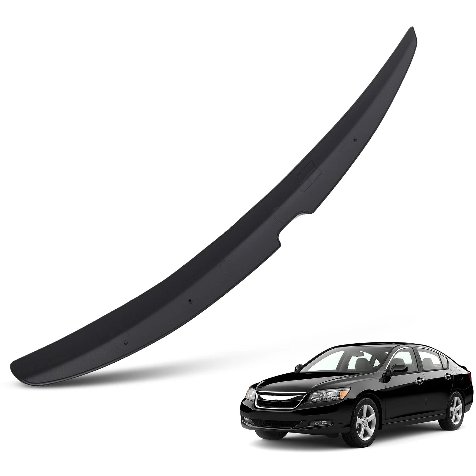 Rear Trunk Spoiler Wing for Honda Accord (2008–2012) ABS Factory Style