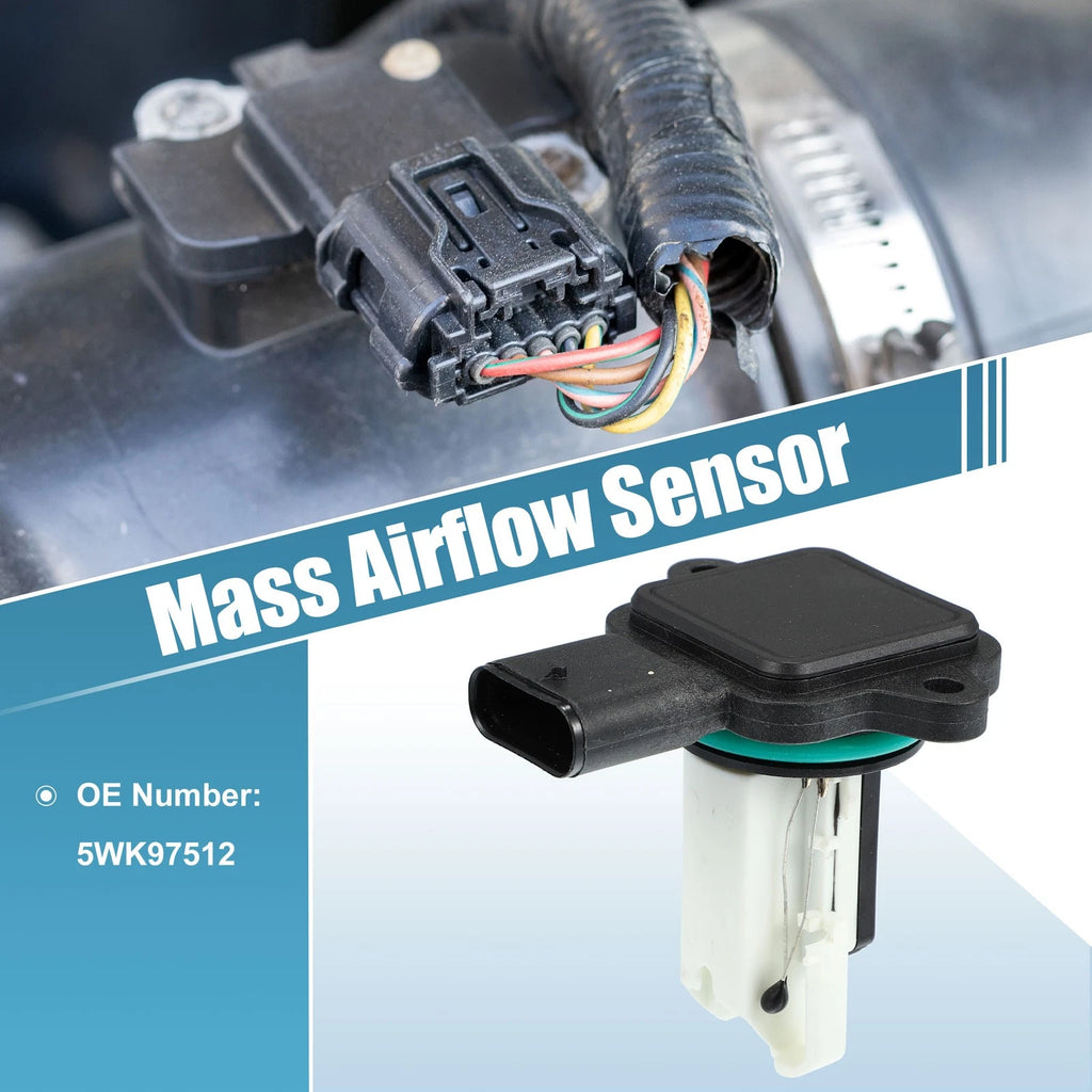 Mass Air Flow Sensor 5WK97512 for BMW 135i (2011–2013)
