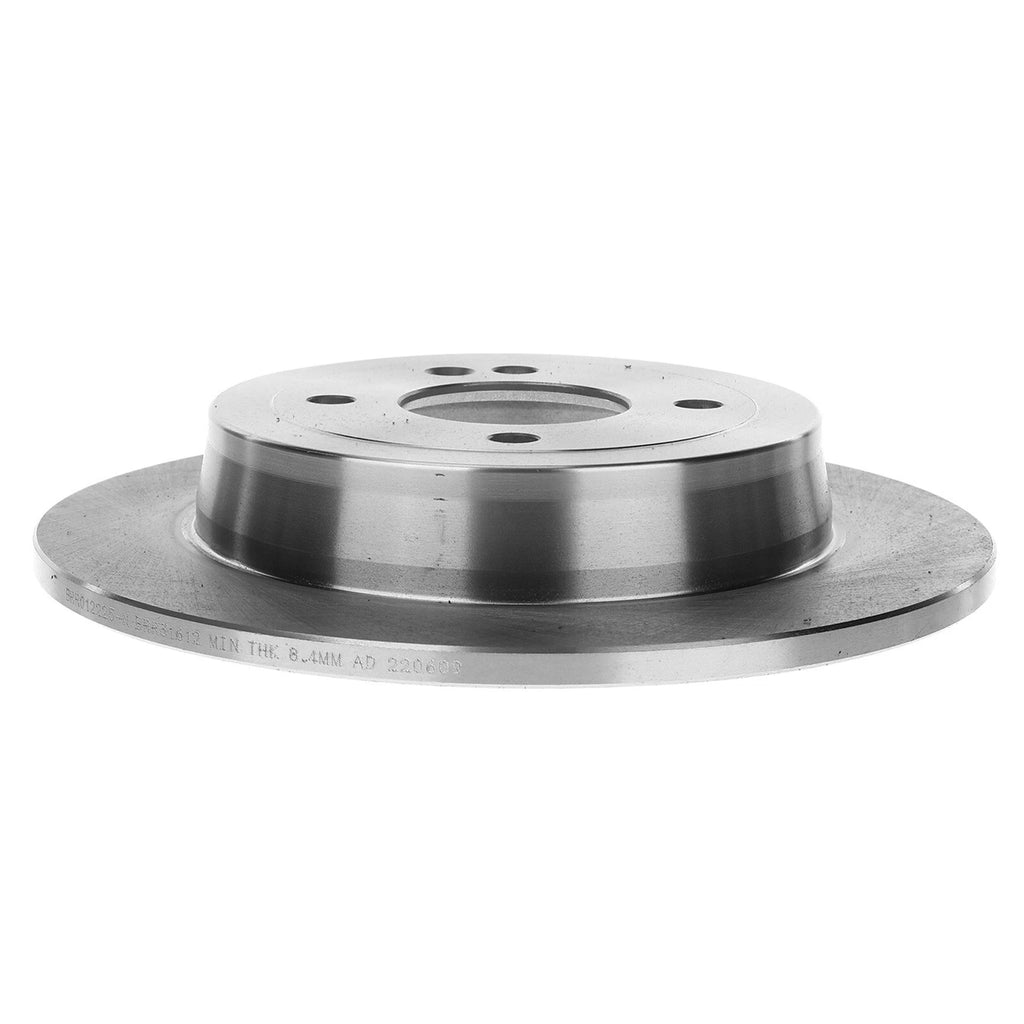 Set of 2 Rear Disc Brake Rotors & Ceramic Pads for Hyundai Accent (2012–2017)