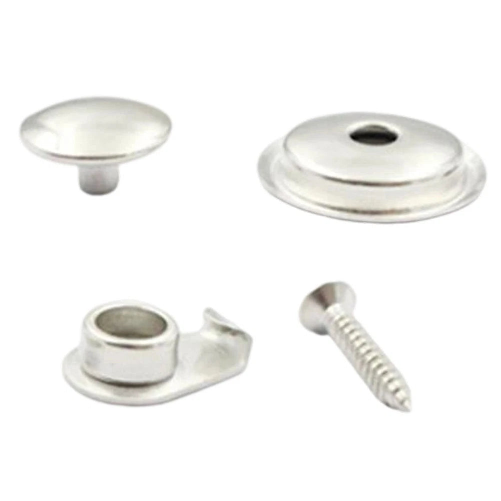 316 Stainless Steel Snap Fasteners Kit for Boat Canvas Covers