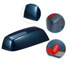Set of 2 OEM Blue Top Side Mirror Covers for Chevy Silverado 1500 2500 3500 (2014–2019)