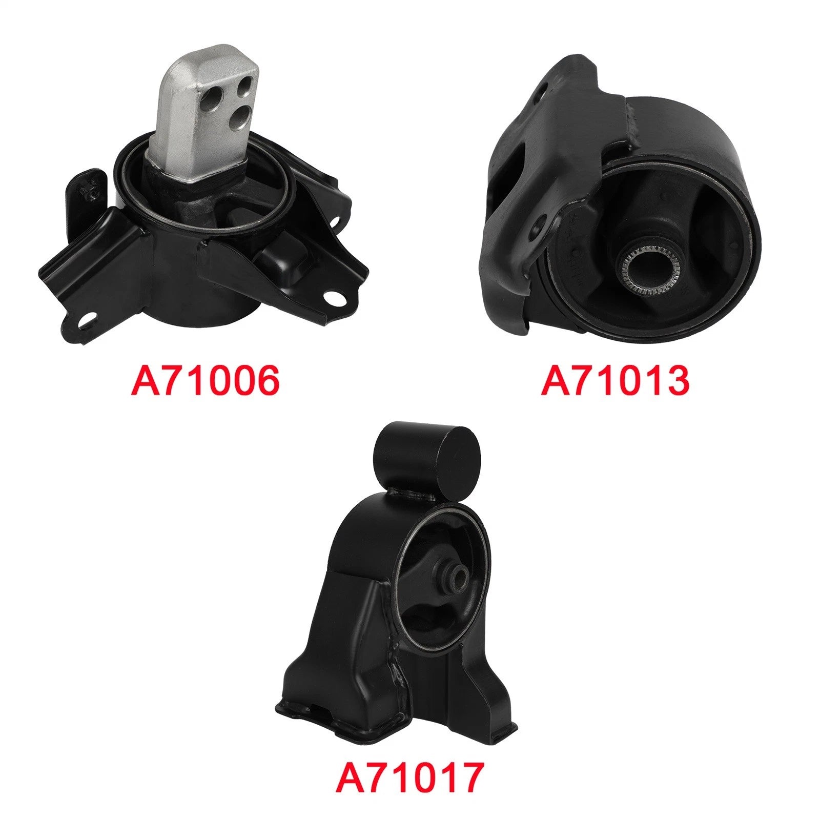 Set of 3 Front Engine Motor Mounts for 2010-2013 Forte Koup