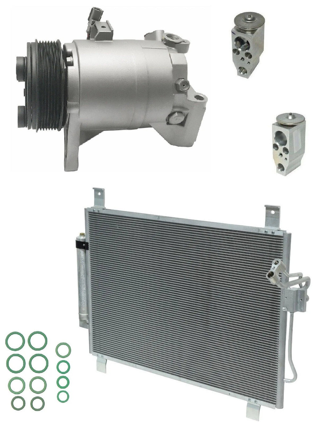 A/C Compressor Kit With Condenser for Infiniti JX35 3.5L (2013–2015)