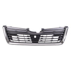 Replacement Black Chrome/Matte Front Grille For 2019-2021 Subaru Forester